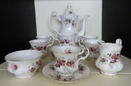 Royal Albert Lavender Rose tea set