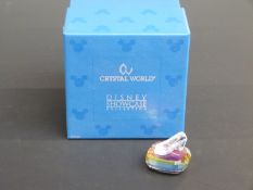 Crystal World Disney Showcase Collection Cinderella's Slipper, limited edition 918 of 9750, 3.