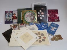 Royal Mint Brilliant uncirculated coin sets etc includes 'From Old Pennies' example,