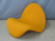 Pierre Paulin for Artifort pair of c1967 'Tongue' chairs with original upholstery