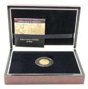 Charles II gold half guinea of 1684,