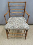 Georgian Suffolk type armchair