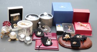 A collection of Swarovski Crystal jewellery,