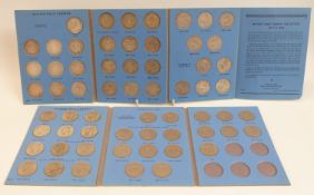 Hirschorn albums containing a collection comprising 1911-1919 inclusive, 1920-1941,