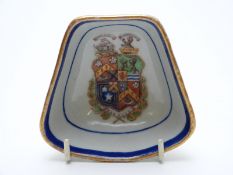 An armorial dish