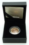 Royal Mint 2013 gold full sovereign to celebrate the Queen's 60th anniversary,