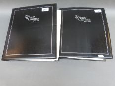 The Queen Mother 1900-2002 coin and stamp cover collection in two albums,