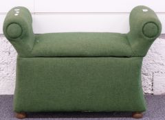 Green foot stool