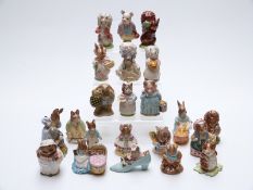 A collection of 23 Beswick/Royal Albert Beatrix Potter figures