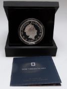 Royal Mint 'Shine Through The Ages' supersize silver commemorative ten pound coin, 157g,