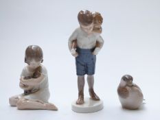 Three Copenhagen figures