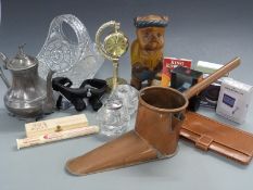 Glass, alarm clocks,