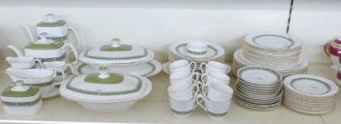 Royal Doulton Rondelay pattern dinner and tea ware, mostly ten place setting,