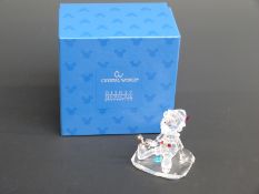 Crystal World Disney Showcase Collection Pinocchio and Jiminy Cricket, limited edition 918 of 2750,
