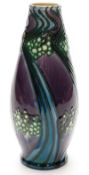 Minton Secessionist vase with impressed and painted Minton Ltd No 1 to base,