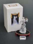 Swarovski Collector's Society Crystal cut glass Masquerade figurine Columbine 2000 by Gabriele