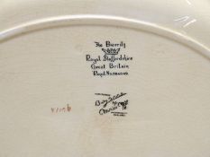 Clarice Cliff Bizarre large recessed serving plate 'The Biarritz',