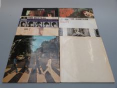 The Beatles - eight albums mostly later issues.