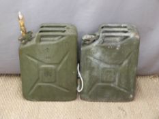 Two jerry cans,