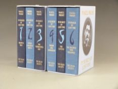 Marcel Proust, In Search of Lost Time, illustrated, published by Folio Society in six volumes,