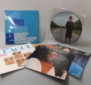 Approximately 170 LPs of mixed genres and artists from Hendrix to Holly