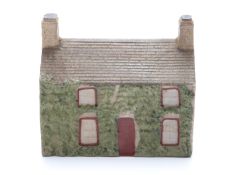 Goss model of David Lloyd George's early home at Llanystymdwy,