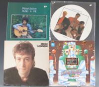 A collection of LPs 1950s -1970s including Spandau Ballet, Elton Jonh, Michael Jackson, John Lennon,