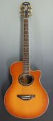Yamaha APX-7A semi-acoustic guitar,