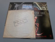 Blue Oyster Cult - Imaginos (4600360) blue vinyl and cover appear ex, spotting to inner,