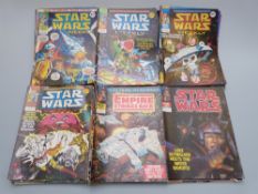 Sixty-two Marvel Star Wars comics comprising issues 4,7-12, 16-19, 21-23, 25-44, 46-52, 63, 99, 120,