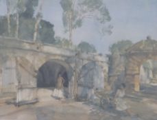 Russell Flint limited edition 523/850 print 'Giselle', with blind stamp,