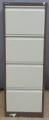 Bisley four drawer filling cabinet
