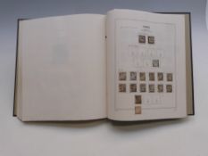 Davo album of French stamps,