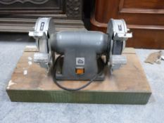 Electric bench grinder