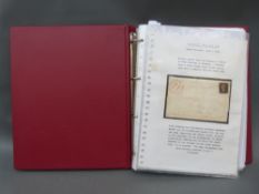 A well-researched and written up collection of Great Britain postal history mainly concentrating on
