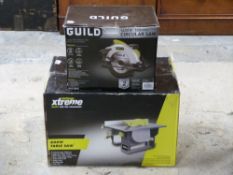 Challenge Exreme table saw and a Guild circular saw