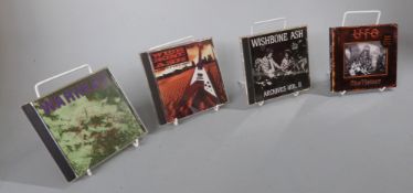 Approximately 120 rock CDs many collectable including Wishbone Ash, Uriah Heep, UFO,