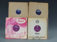 Twenty-eight 78's including Bill Haley, Tommy Steele, The Vipers,