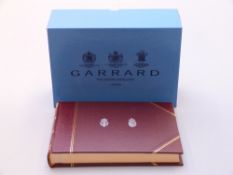 Prince Charles and Princess Diana presentation Garrard photograph album in original box,