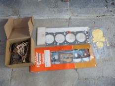 Two head gasket sets, one Ford 2000 OHC, Capri, Escort etc,