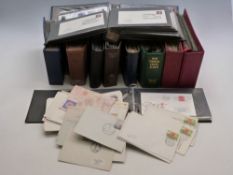 Eleven albums of GB and foreign first day covers and other covers