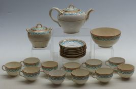 Victorian porcelain tea set