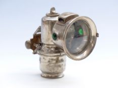 Lucas carbide vintage motorcycle lamp