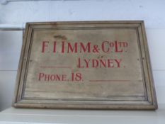 Vintage 'F I Imm & Co.