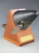 Dowty Rotol aircraft propeller presentation pipe rack,