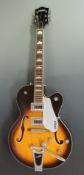 Gretsch G5420T electronic hollow body guitar in Brooklyn Burst finish, serial no K512093805,