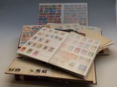 A quantity of stockbooks,