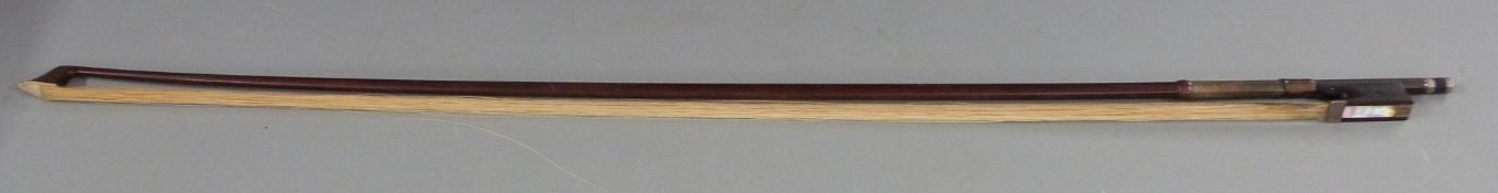 Jules Heinrich Zimmerman silver mounted round stick,