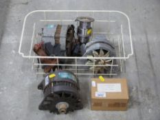 Three alternators including Lucas LM,