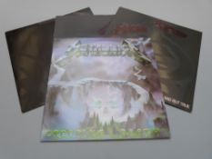 Metallica - four 12 inch singles Creeping Death (12KUT112), Wherever I May Roam (Metal912),